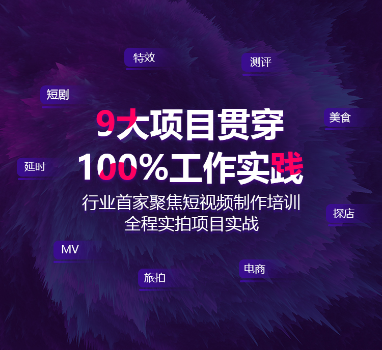 9大项目贯穿100%工作实践